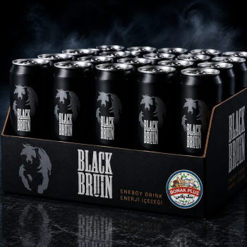 نوشیدنی انرژی‌زا بلک برن (Black Bruin) ۵۰۰ میلی‌لیتر - باکس ۲۴ عددی