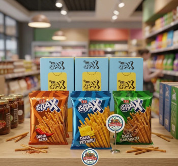 چوب شور کرکس (Crax) در ۳ طعم (پنیری، فلفلی، سبزیجات) - باکس ۲۰ عددی