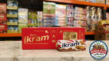 بیسکویت ساندویچی شکلاتی اکرام اولکر Ülker İkram کارتن  ۲۴ عددی