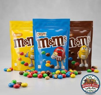 اسمارتیز ام اند ام (M&M’s) 80 گرمی در 3 طعم – کارتن 12 عددی
