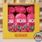 پاستیل کادویی  ژله‌ای شکری روشن ROSHEN BONNY FRUIT میکس میوه‌ها ۲۰۰ گرم – ۳ طعم – کارتن ۱۲ عددی