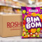 آبنبات مغزدار میوه‌ای بیم بوم روشن (Roshen Bim Bom) – بسته ۱ کیلویی کارتن 6 عددی