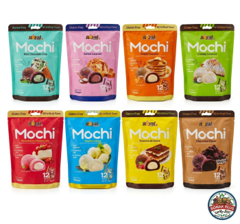 موچی رویال (Royal Mochi) - کارتن ۱۲ بسته‌ای (هر بسته ۸ عددی، ۸ طعم میکس)